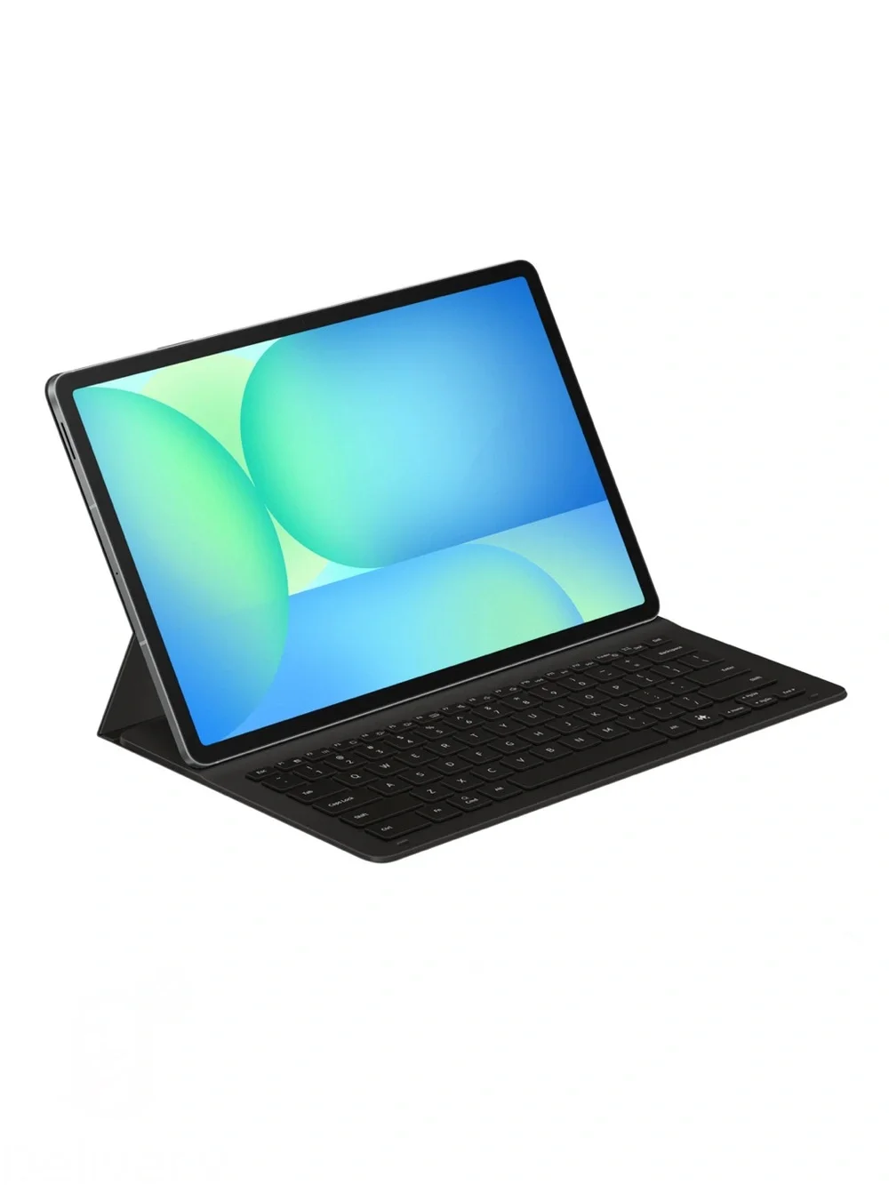 SAMSUNG GALAXY TAB S10 FE+ BOOK COVER SLIM - AI KEYBOARD - BLACK (NEW)